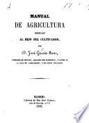 Manual de agricultura, etc