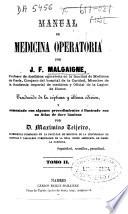 Manual de medicina operatoria
