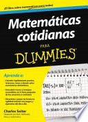 Matemáticas cotidianas para dummies