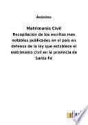 Matrimonio Civil