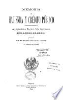Memoria de la Secretaría de Hacienda y Crédito Público