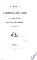 Memoria, presentada a la Sociedad mexicana de geografia y estadistica por el primer secretario Lic. Ignacio M. Altamirano, en enero de 1880