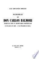 Memorias de don Carlos Balmori