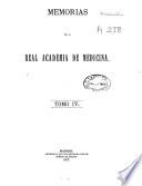 Memorias de la Real Academia de Medicina de Madrid