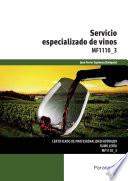 MF1110_3 - Servicio especializado de vinos