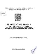 Microscopía electrónica de transmisión (MET), área biomédica
