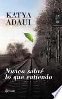 Nunca sabré lo que entiendo