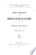 Obras completas de Francisco Acuña de Figueroa: Poesias diversas