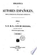 Obras del v. p. m. fray Luis de Granada con un prologo e la vida del autor por Don José Joaquín de Mora