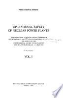 Operational Safety of Nuclear Power Plants