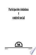Participación ciudadana y control social