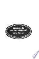 Poemas de un corresponsal