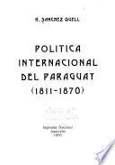 Política internacional del Paraguay (1811-1870)