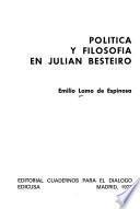 Política y filosofía en Julián Besteiro