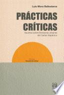 Prácticas críticas. Apuntes sobre literaturas urbanas del Caribe hispánico
