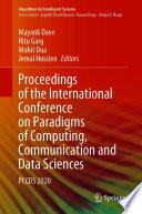Libro Proceedings of the International Conference on Paradigms of Computing, Communication and Data Sciences