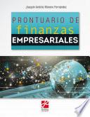 Prontuario de finanzas empresariales