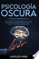 Libro Psicología Oscura