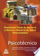 Psicotecnico de la Comunidad Foral de Navarra Y Del Servicio Navarro de Salud (osasunbidea) Ebook
