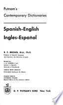 Putnam's Contemporary Dictionaries: Spanish-English, Inglés-español