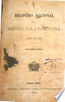 Registro nacional de la República Argentina