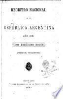 Registro nacional de la República Argentina