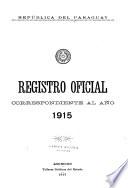 Registro oficial
