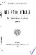 Rejistro oficial del gobierno provisorio de la República del Paraguay