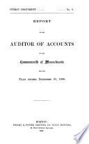 Report of the Auditor