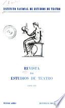 Revista de estudios de teatro