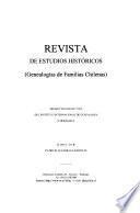 Revista de estudios históricos