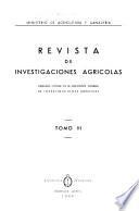 Revista de investigaciones agrícolas