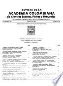 Revista de la Academia colombiana de ciencias exactas, físicas y naturales