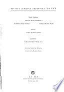 Revista jurídica argentina La Ley.