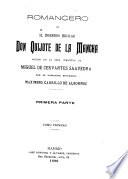 Romancero de El ingenioso hidalgo Don Quijote de la Mancha