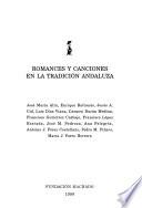 Romances y canciones en la tradición andaluza