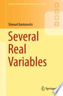 Several Real Variables