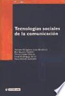 Tecnologías sociales de la comunicación