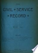 The Civil Service Record