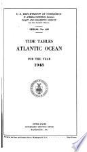 Tide Tables, Atlantic Ocean... 1867-1895, 190