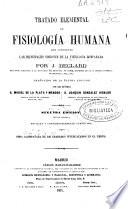 Tratado elemental de Fisiologia humana que comprende las principales nociones de la Fisiologia comparada