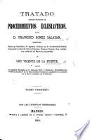 Tratado Teórico-Práctico de procedimientos eclesiasticos