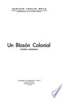 Un blasón colonial