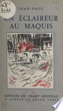 Libro Un éclaireur au maquis