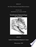 Vertebrate Paleontology in Arizona