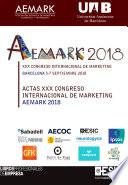 XXX Congreso Internacional de Marketing AEMARK 2018 Barcelona